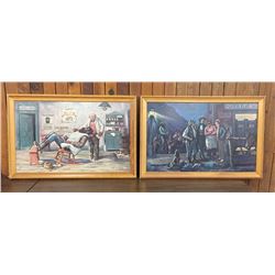 Two Lon Megargee Framed Prints