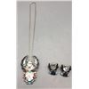 Image 2 : Zuni Inlay Necklace and Earring Set