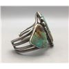 Image 2 : Large Three Stone Turquoise Bracelet