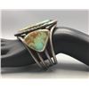 Image 7 : Large Three Stone Turquoise Bracelet