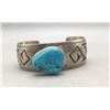 Image 1 : Turquoise and Sterling Silver Bracelet