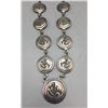 Image 1 : Sterling Silver Overlay Necklace