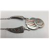 Image 4 : Vintage 1970s Chip Inlay Necklace
