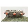 Image 10 : Five Stone Coral Bracelet by Ted Secatero