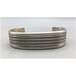 Sterling Silver Bracelet by Tom Hawk