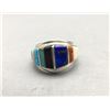 Image 2 : Multi-Stone Inlay Ring
