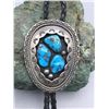 Image 1 : Three Stone Turquoise Bolo by Teddy Goodluck