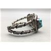 Image 2 : Vintage Three Stone Turquoise Bracelet