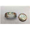 Image 1 : Vintage Chip Inlay Bracelet and Pin