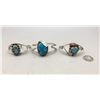 Image 2 : Three Turquoise Stone Vintage Bracelets