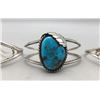 Image 3 : Three Turquoise Stone Vintage Bracelets
