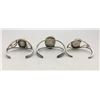 Image 7 : Three Turquoise Stone Vintage Bracelets