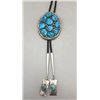 Image 1 : Turquoise Cluster Bolo Tie