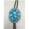 Image 4 : Turquoise Cluster Bolo Tie