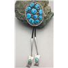 Image 8 : Turquoise Cluster Bolo Tie