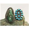 Image 1 : Two Turquoise Rings