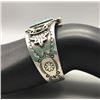 Image 10 : Nice Sterling Silver and Turquoise Bracelet