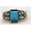 Image 2 : Nice Sterling Silver and Turquoise Bracelet