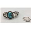Image 3 : Vintage Fred Harvey Era Turquoise Bracelet