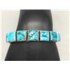 Image 1 : 7-Stone Turquoise Bracelet by Kirk Smith