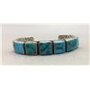 Image 2 : 7-Stone Turquoise Bracelet by Kirk Smith