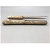Image 6 : Vintage Japanese Tonto with Bone Sheath and Handle