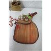 Image 2 : Qty 14 Snowman Ornaments, Santa 'Believe in Magic' Mailbox, Basket, etc