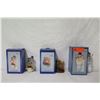 Image 2 : Qty 3 Roman Christmas Night Lights: 2 Snowmen & Fireplace (Retail $32-$61)
