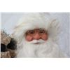 Image 2 : Santa with White Hooded Parka, Furry Boots & Toy Bag