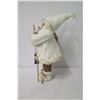 Image 8 : Santa with White Hooded Parka, Furry Boots & Toy Bag