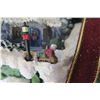 Image 8 : Thomas Kinkade Christmas Village Wreath Wall Hanging Limited Edition D150b