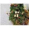 Image 8 : Qty 3 Christmas Stockings w/ Trees, Santa & Animals 28" Height