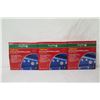 Image 2 : Qty 3 Merry Brite Boxes Twinkling 9 Count Snowflake Lights 10' Long Each