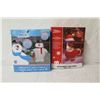 Image 2 : Qty 2 AirBlown Inflatables: 3 1/2 Ft. Height Frosty the Snowman & 5 Ft Long Dachshund