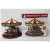 Image 2 : Mr. Christmas Marquee Deluxe Carousel LED Light Show w/ Music Carols