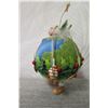Image 3 : Round Holiday Elf Ornament w/ Peace on Earth & Maker's Mark PB* - 6" Height