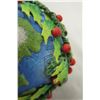 Image 9 : Round Holiday Elf Ornament w/ Peace on Earth & Maker's Mark PB* - 6" Height