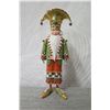 Image 2 : Santa Figurine w/ Beard, Crown & Maker's Mark PB* - 7" Tall