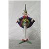 Image 2 : Long-Legged Elf Figurine w/ Cape, Cap & Maker's Mark PB* - 7.5" Tall