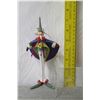 Image 8 : Long-Legged Elf Figurine w/ Cape, Cap & Maker's Mark PB* - 7.5" Tall