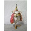 Image 3 : King Figurine w/ Crown, Cape & Maker's Mark - 6.5" Tall