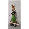 Image 1 : Queen of Hearts Figurine w/ Playing Card Back & Maker's Mark PB* - 8" Tall