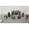 Image 1 : Nativity Scene Figureines:  Mary, Joseph, Wise Men, Angels, Animals, etc