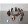 Image 2 : Nativity Scene Figureines:  Mary, Joseph, Wise Men, Angels, Animals, etc