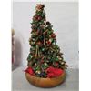 Image 8 : Qty 2 Decorated Artificial Christmas Trees & Ornaments