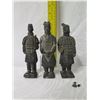 Image 18 : Qty 3 Chinese Soldiers, 7" Tall