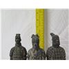 Image 19 : Qty 3 Chinese Soldiers, 7" Tall