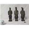 Image 1 : Qty 3 Chinese Soldiers, 7" Tall