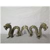 Image 2 : Qty 2 Snake Dragon Figures, 5" Height