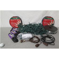 Multiple Lights Sets: Merry Brite & Loose Stands  & Workshop Extension Cords